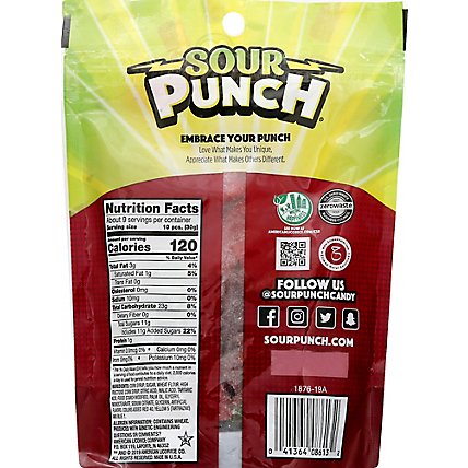American Licorice Company Cherry Lime Cola Sour Punch Bites - 9 Oz - Image 5