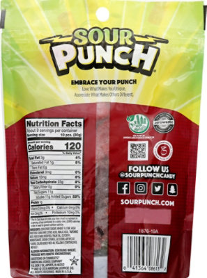 American Licorice Company Cherry Lime Cola Sour Punch Bites - 9 Oz - Image 5