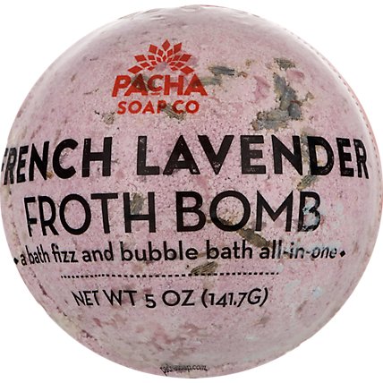 Pacha French Lavender Froth Bomb - 4.5 OZ - Image 2