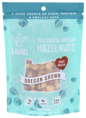 Laurel Foods Hazelnuts Sea Salt Vinegar - 4 OZ - Image 1