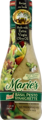 Maries Basil Pesto Vinaigrette - 11.5 FZ - Image 2