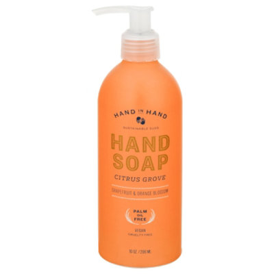 Hand In Hand Liquid Hand Soap Citrus Grove - 10 OZ - Image 3