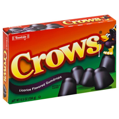 Crows Gumdrops Licorice Flavored - 6.5 Oz - Image 1