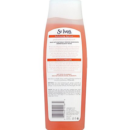 St Ives Apricot Scrub Body Wash - 13.5 FZ - Image 3