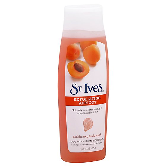 St Ives Apricot Scrub Body Wash - 13.5 FZ