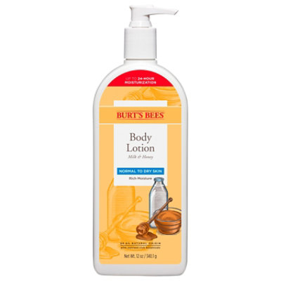 Burts Bees Milk Honey Body Lotion - 12 OZ - Image 3