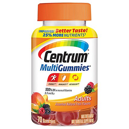 Centrum Adult Multi Vitamin Gummiesies - 70 CT - Image 3