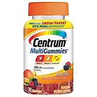 Centrum Adult Multi Vitamin Gummiesies - 70 CT - Image 3