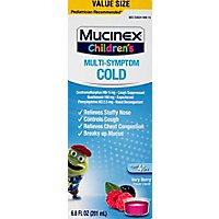 Mucinex Childrens Berry Liquid Cold - 6.8 FZ - Image 2