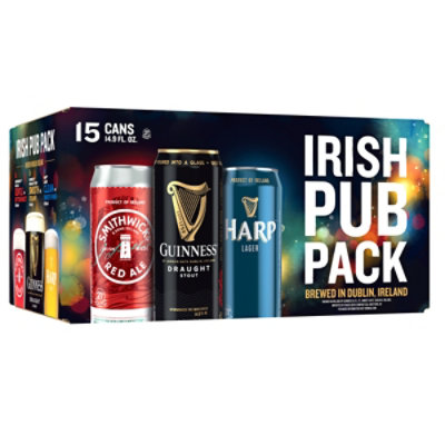 トランプ guinness Guinness Beer Variety Pack - 18-12 Fl. Oz. - kingsfoodmarkets