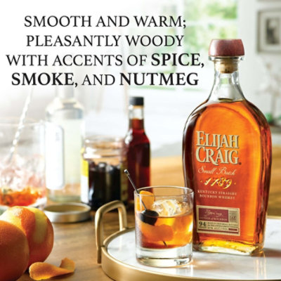 Elijah Craig Small Batch Straight Bourbon - 750 Ml - Image 3