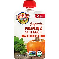 Earths Best Organic 2nd Stage Pumpkin Spinach - 3.5 OZ - Image 2