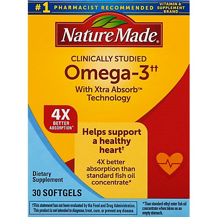 Nm Omega3 Xtra Absorb Tech - 30 CT - Image 2