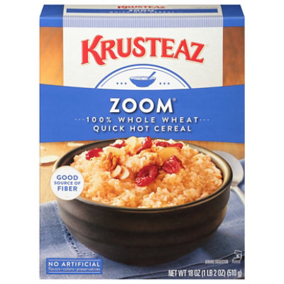 Krusteaz Cereal Wheat Zoom - 18 OZ - Image 3