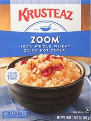 Krusteaz Cereal Wheat Zoom - 18 OZ - Image 2