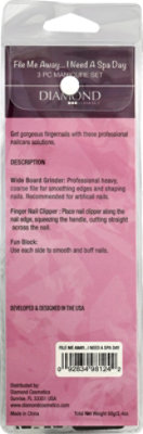 Diamond Cosmetics 3 Piece Manicure Set - Each - Image 3