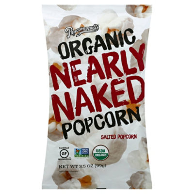 Popcornopolis Nearly Naked With Salted - 3.5 OZ - Image 1