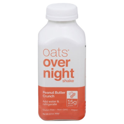 Oats Over Night Peanut Butter Crunch Shake - 2.2 OZ - Image 3