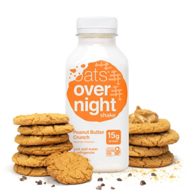 Oats Peanut Butter Crunch Overnight Shake - 2.2 Oz - Image 7
