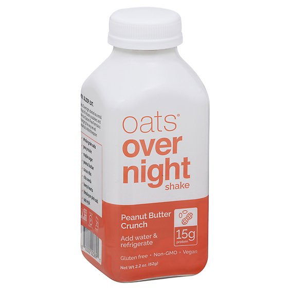 Oats Over Night Peanut Butter Crunch Shake - 2.2 OZ
