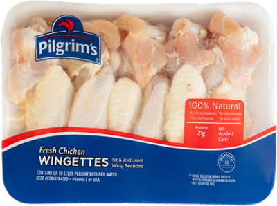 Pilgrim Chicken Wingettes - Lb