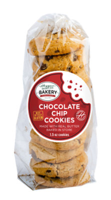 Chocolate Chip Cookies - Made Without Gluten - Always Fresh - 10 ct. - Image 1