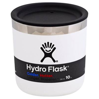 Hydro Flaskwhite 10oz Rocks - 10 OZ - Image 1