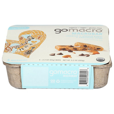 GoMacro Coconut & Almond Butter & Chocolate Chips - 4-2.3 Oz - Image 3