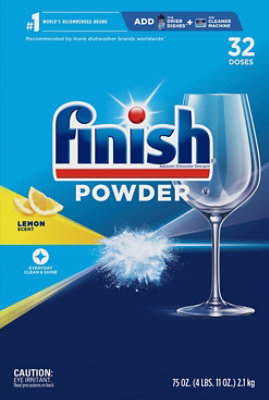 Finish Lemon Fresh Autodsh Det Pwdr - 75 OZ - Image 2