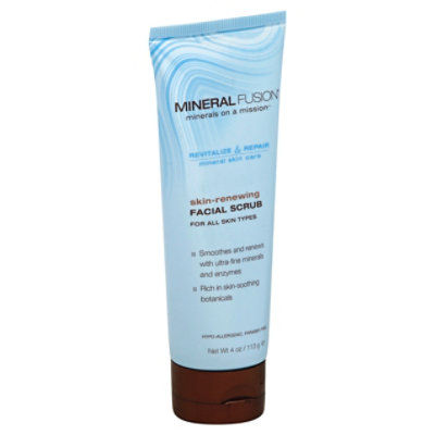 Mineral Fusion Skin Renewing Face Scrub - 4 OZ - Image 1