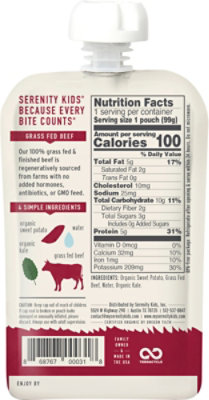 Serenity Kids Grs Fed Beef Kale Swt Potatoes - 3.5 OZ - Image 5