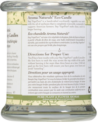 Aroma Natural Meditation Glass Candle - 8.8  Oz - Image 4