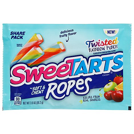 Sweetarts Ropes Twisted Rainbow - 3.5 OZ