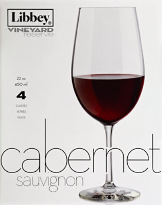 Libbey Cabernet Wine Glass - 4 CT - Image 2