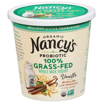 Nancy's Grass Fed Vanilla Yogurt - 24 OZ - Image 3