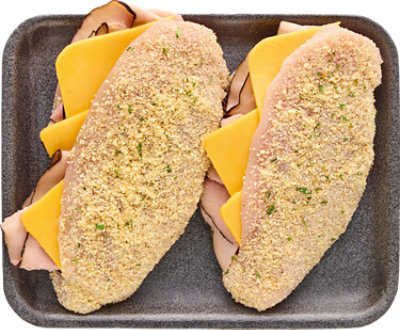 Chicken Breast Stuffed With Ham & Cheddar - 9 Oz - Image 1
