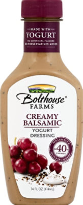 Bolthouse Creamy Balsamic Yogurt Dressing - 14 OZ - Image 2