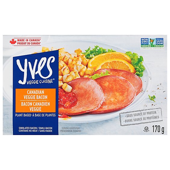Yves Canadian Bacon - 6 OZ