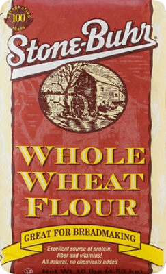 Stone Bhr Whole Wheat Flour - 10 LB - Image 2