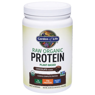 Garden Of Life Raw Protein Chocolate - 23.4 OZ - Image 2