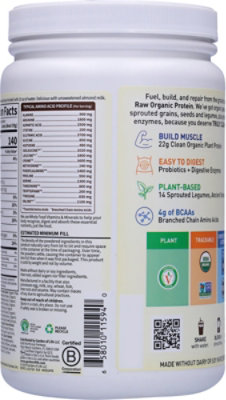 Garden Of Life Raw Protein Chocolate - 23.4 OZ - Image 5