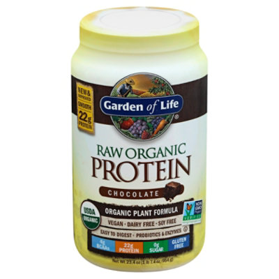 Garden Of Life Raw Protein Chocolate - 23.4 OZ - Image 1