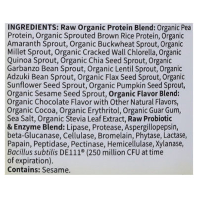 Garden Of Life Raw Protein Chocolate - 23.4 OZ - Image 4