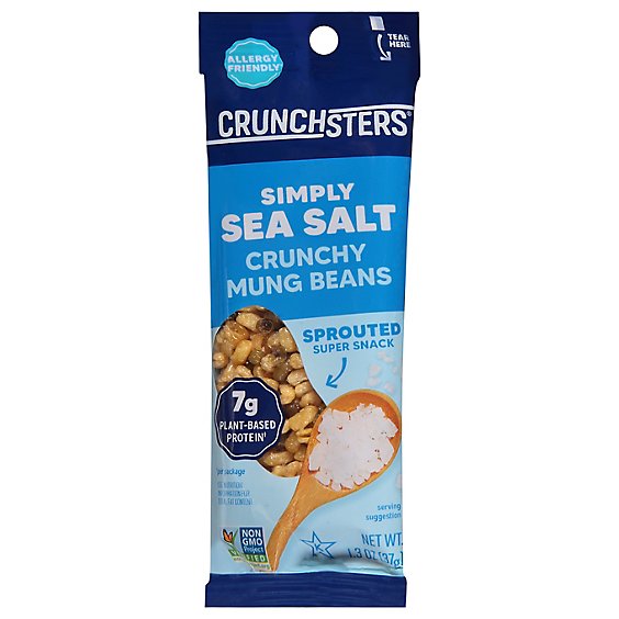 Crunchsters Protein Snack Sea Salt - 1.3 Oz
