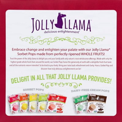 Jolly Llama Blackberry Sorbet Pops - 4-3 Fl. Oz. - Image 3