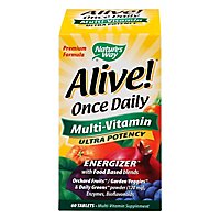Natures Way Alive Daily Multivitamin - 60 CT - Image 3