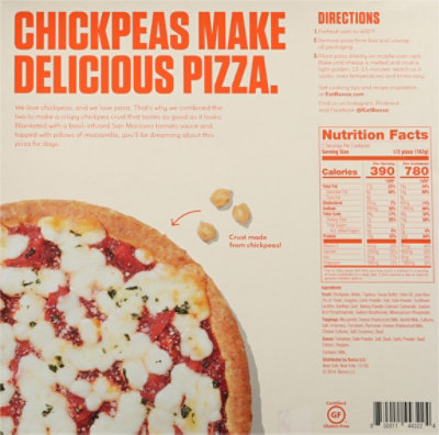 Banza Chickpea Pizza Margherita Each - 11.5 OZ - Image 6