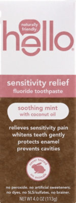 Hello Tp Sensitive Soothing Mint - 4 OZ - Image 2