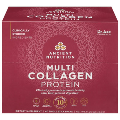 Ancient Nutrition Multi Collagen Protein - 40 Count - Image 3