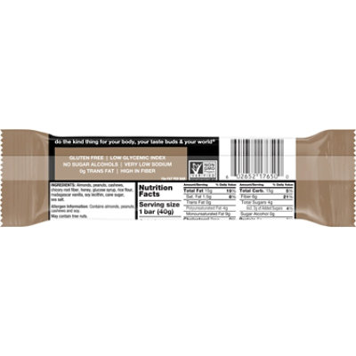KIND Madagascar Vanilla Almond Gluten Free Gluten Free Snack Bar - 1.4 Oz - Image 2